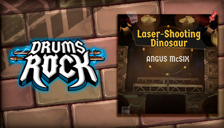 Купить Drums Rock: Angus McSix - 'Laser-Shooting Dinosaur'
