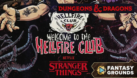 Купить Fantasy Grounds - Stranger Things: Welcome to the Hellfire Club | Dungeons & Dragons Adventure Game