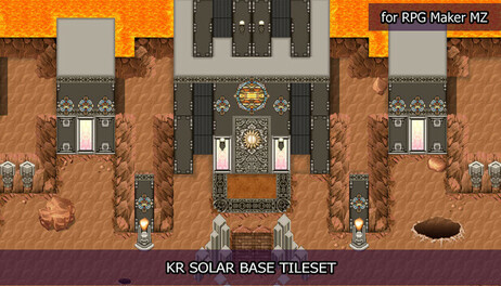 Купить RPG Maker MZ - KR Solar Base Tileset
