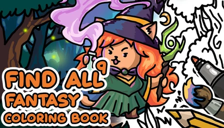 Купить FIND ALL 9: Fantasy - Coloring Book