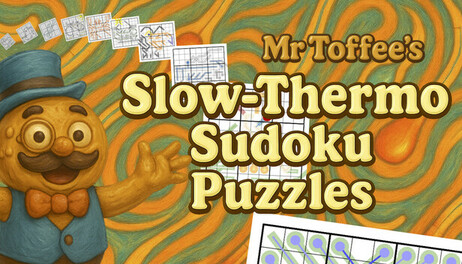 Купить Mr Toffee's Slow-Thermo Sudoku Puzzles