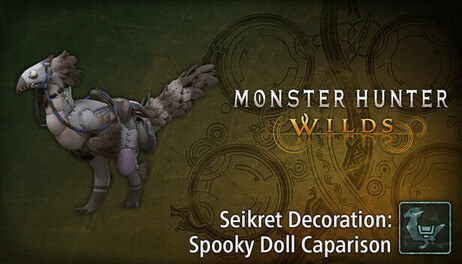 Купить Monster Hunter Wilds - Seikret Decoration: Spooky Doll Caparison