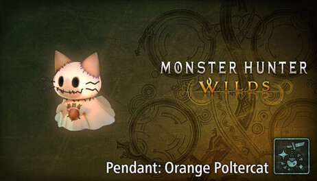 Купить Monster Hunter Wilds - Pendant: Orange Poltercat