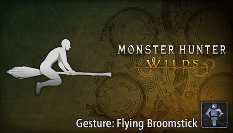 Купить Monster Hunter Wilds - Gesture: Flying Broomstick
