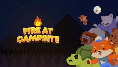 Купить Fire at Campsite