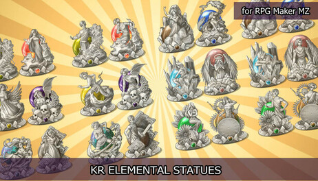 Купить RPG Maker MZ - KR Elemental Statues