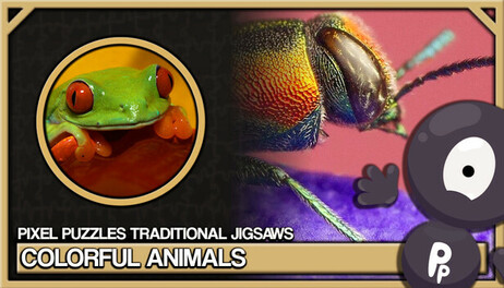 Купить Pixel Puzzles Traditional Jigsaws Pack: Colorful Animals