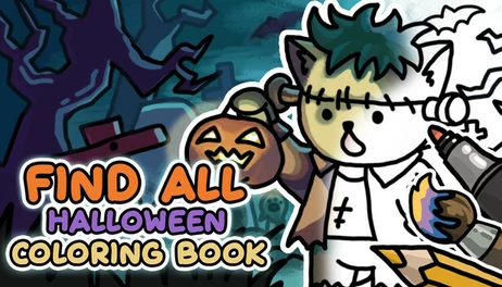 Купить FIND ALL: Halloween - Coloring Book
