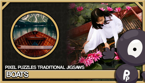 Купить Pixel Puzzles Traditional Jigsaws Pack: Boats