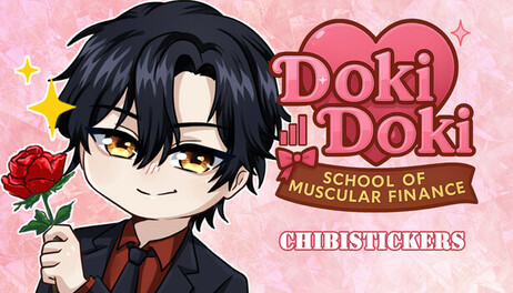 Купить Doki Doki: School of Muscular Finance - Chibistickers
