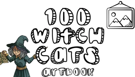 Купить 100 Witch Cats  - Artbook