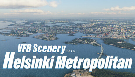 Купить X-Plane 12 Add-on: FASimulations - Helsinki Metropolitan VFR 2025 Scenery