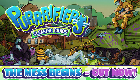 Купить ?Purrrifiers: Cleaning Chaos - Goofylike Cleaning Co-op Game