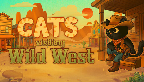 Купить Cats Visiting Wild West