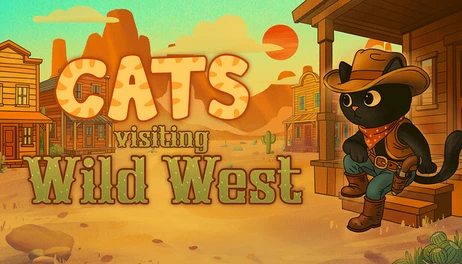 Купить Cats Visiting Wild West