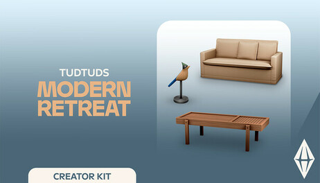 Купить The Sims 4 Modern Retreat Kit