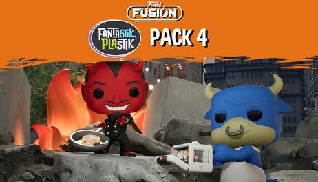 Купить Funko Fusion - Fantastik Plastik Pack 4 - T-Bone and El Diablo