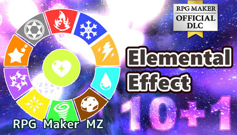 Купить RPG Maker MZ - Elemental Effect 10+1