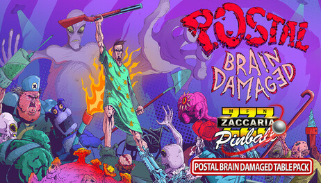 Купить Zaccaria Pinball - POSTAL Brain Damaged Table Pack