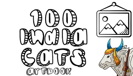 Купить 100 India Cats  - Artbook