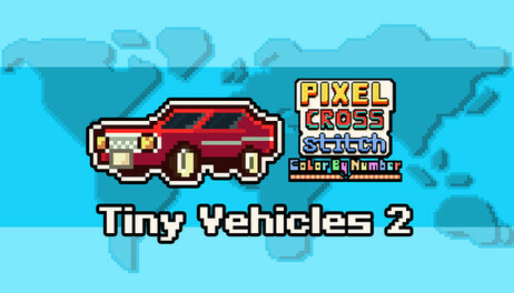 Купить Pixel Cross Stitch - Vehicles Pack 2