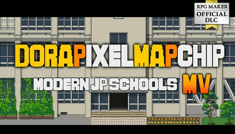 Купить RPG Maker MV - DorapixelMapChips - Modern JP Schools