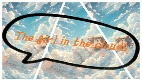 Купить The girl in the clouds