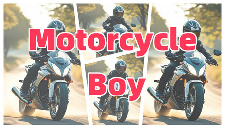Купить Motorcycle Boy