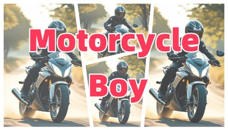 Купить Motorcycle Boy