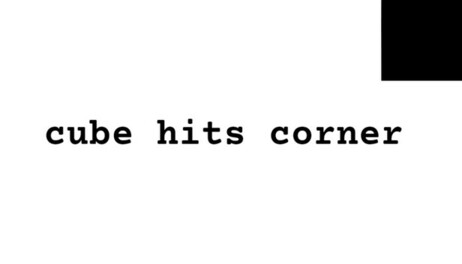 Купить Cube Hits Corner