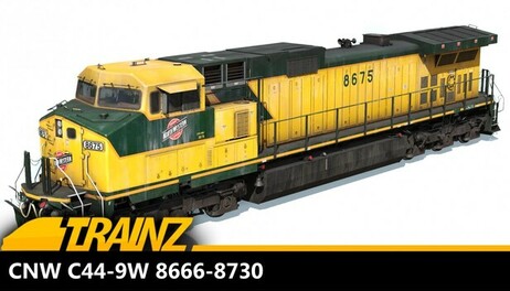 Купить Trainz 2022 DLC - CNW C44-9W 8666-8730