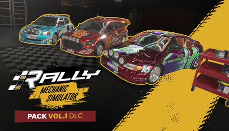 Купить Rally Mechanic Simulator - Rally Pack: vol. 1