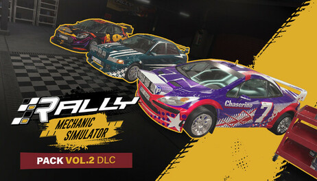 Купить Rally Mechanic Simulator - Rally Pack: vol. 2