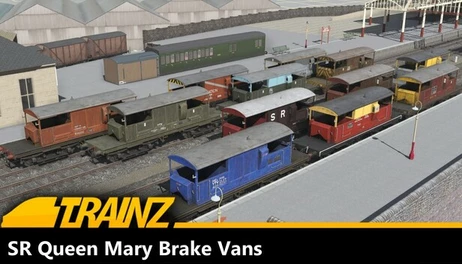 Купить Trainz 2022 DLC - SR Queen Mary Brake Vans