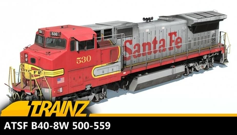 Купить Trainz 2022 DLC - ATSF B40-8W 500-559