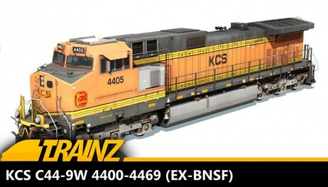 Купить Trainz 2022 DLC - KCS C44-9W 4400-4469 (EX-BNSF)