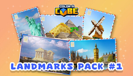 Купить Color a Cube - Landmarks pack #1