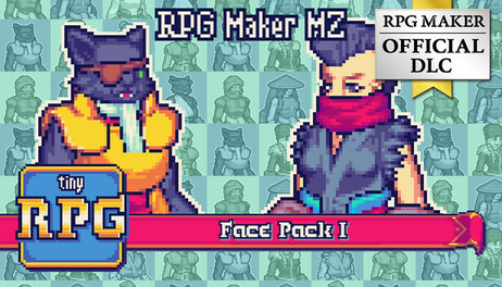 Купить RPG Maker MZ - TinyRPG - Face Pack I