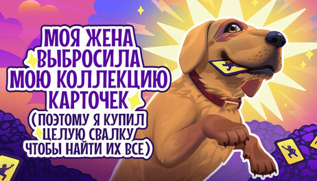 Купить My Wife Threw Out My Card Collection (So I Bought a Dump to Find Them All) ⭐