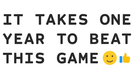 Купить It Takes One Year To Beat This Game