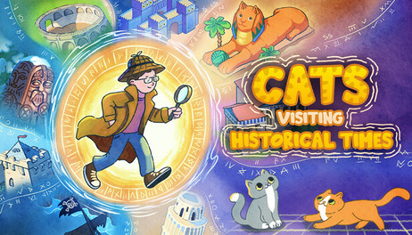 Купить Cats Visiting Historical Times