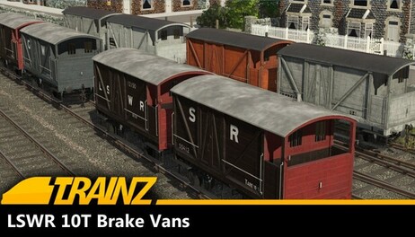 Купить Trainz 2022 DLC - LSWR 10T Brake Vans