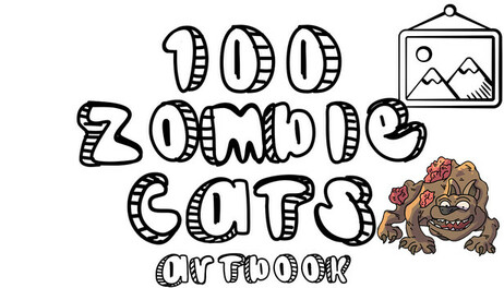 Купить 100 Zombie Cats - Artbook