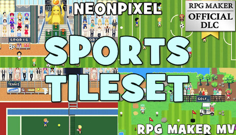 Купить RPG Maker MV - NEONPIXEL - SPORTS TILESET