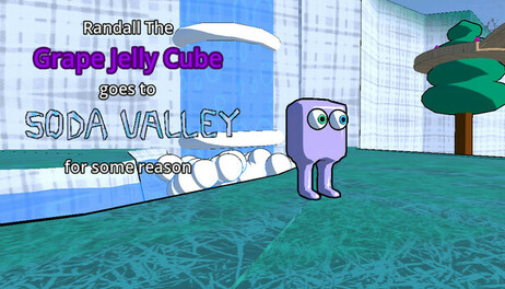 Купить Randall the Grape Jelly Cube goes to Soda Valley for some reason