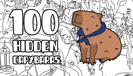 Купить 100 Hidden Capybaras
