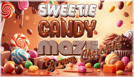 Купить Sweetie Candy Maze: Brown Chocolate
