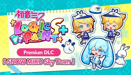 Купить Hatsune Miku Logic Paint S+ SNOW MIKU Sky Town