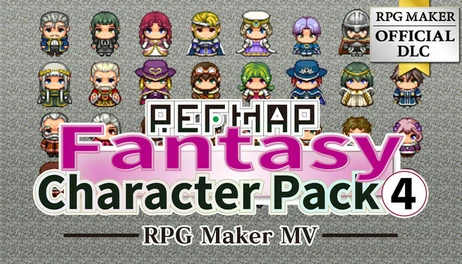 Купить RPG Maker MV - REFMAP Fantasy Character Pack 4