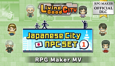 Купить RPG Maker MV - SERIALGAMES LivingGoodCity Japanese City NPC SET 1